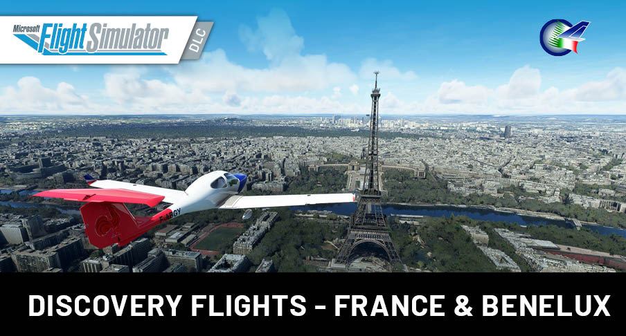 Perfect Flight - Discovery Flights - France & BeNeLux MSFS | Aerosoft Shop