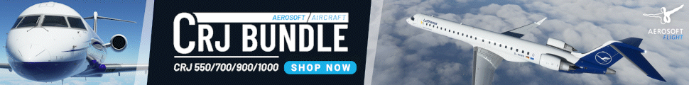 Check out the Aerosoft Aircraft CRJ Bundle