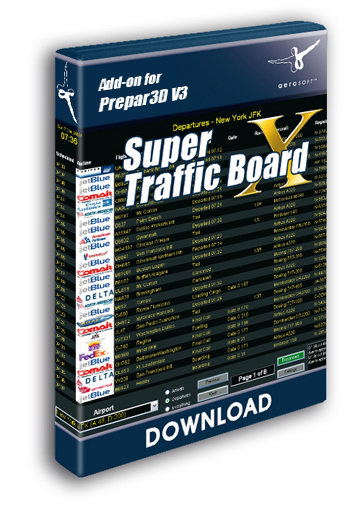 Super Traffic Board For P3d Aerosoft Shop