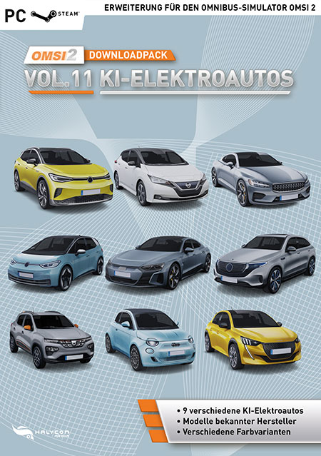 OMSI 2 Downloadpack Vol. 11 - KI-Elektroautos OMSI2-DLP-Vol-11